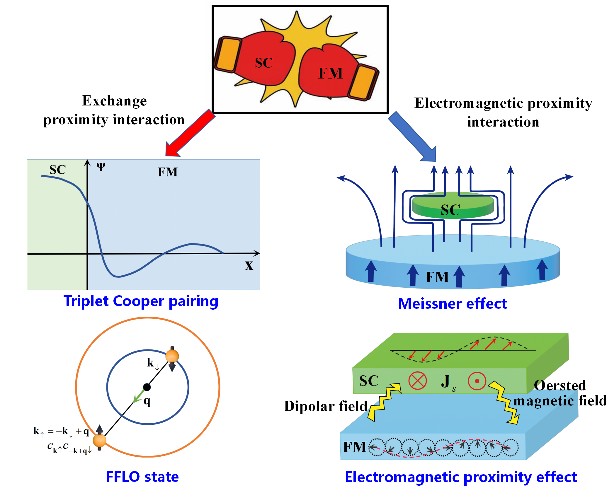 课题组在《Physics Reports》刊文综述异质界面处的电磁近邻效应